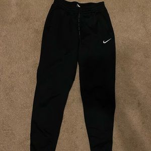 Womens black Nike joggers